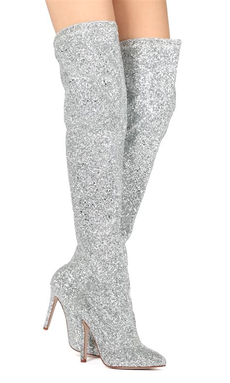 sparkly boots walmart|adult glitter boots.